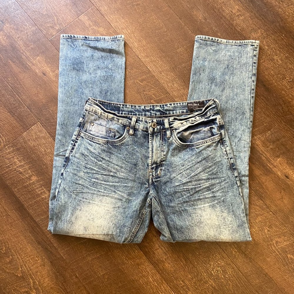 Buffalo Six-X Slim Straight Jeans -32x32 - Picture 4 of 9